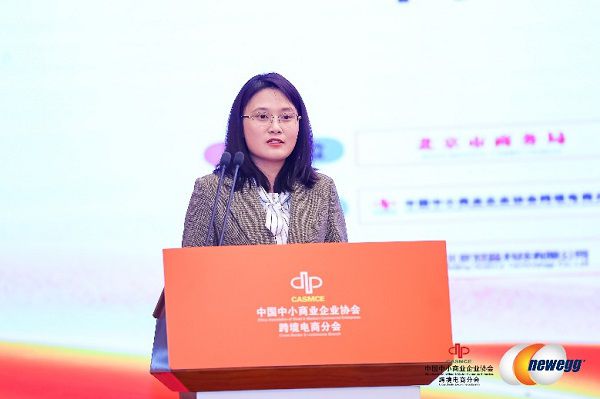 中國中小商業(yè)企業(yè)協(xié)會跨境電商分會常務(wù)副會長張娜
