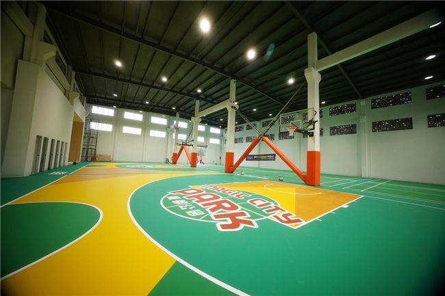 杰銳”藍銳”球場實測：完美契合FIBA國際籃聯(lián)一級標準