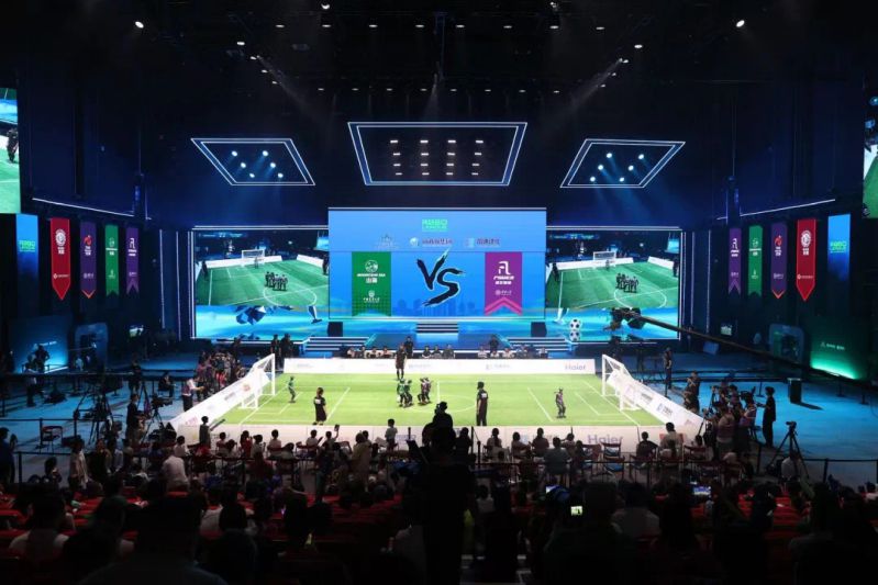 2025RoBoLeague機器人足球聯賽總決賽在北京亦莊開賽